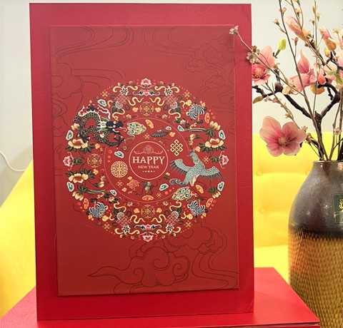 HỘP QUÀ TẾT 2023 - SET UP THEO YÊU CẦU MẪU LONG PHỤNG
